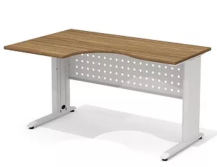 Стол эргономичный, на металлокаркасе