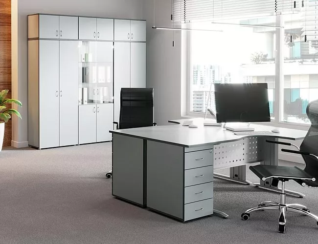 фото мебель Агат Серый №3