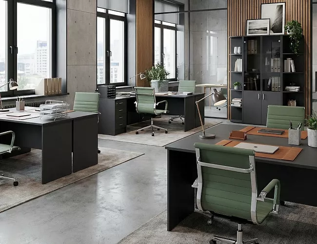 фото мебель Рива Антрацит №2