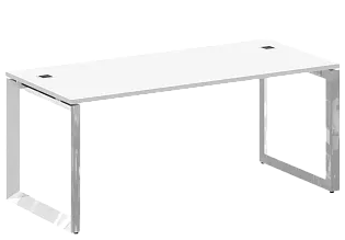 Стол руководителя на О-образном металлокаркасе