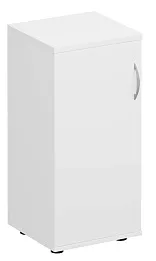 Офисный шкаф для документов низкий узкий закрытый