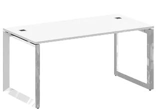 Стол руководителя на О-образном металлокаркасе