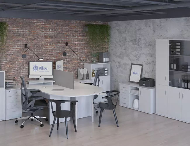 фото мебель Рива Серая №2