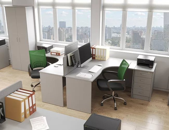 фото мебель Рива Серая №5