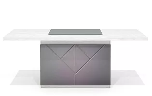 Стол руководителя с декор. траверсом