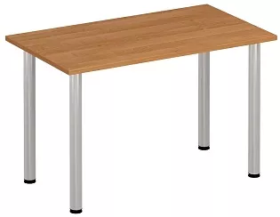 Стол письменный на хромированных опорах