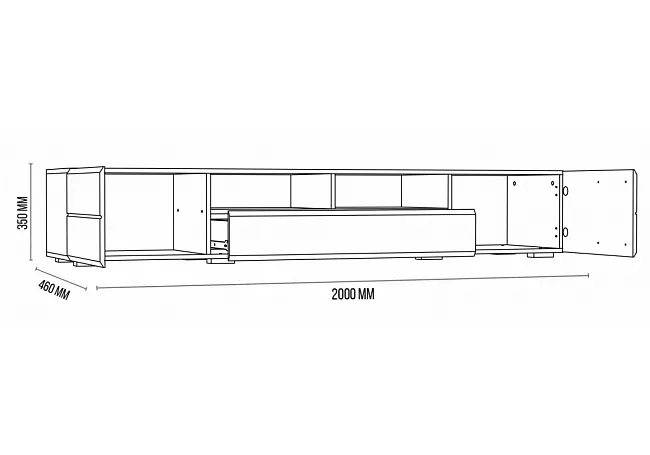 фото ТВ-тумба Иоги 2.0 №3