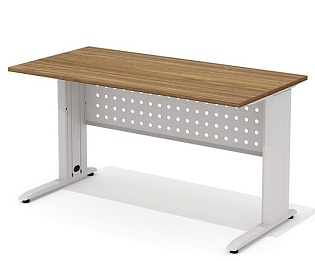 Стол прямой на металлокаркасе