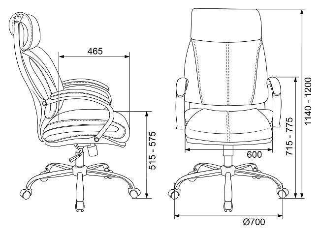 фото кресло T-9904NSL №5