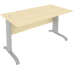 Стол письменный на L-образном металлокаркасе