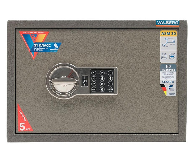 фото Сейф Valberg ASM 30 EL №2